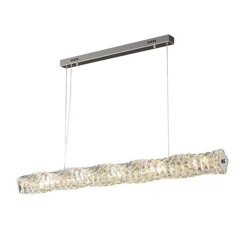 Long Crystal Pendant Lamp - Letslighting