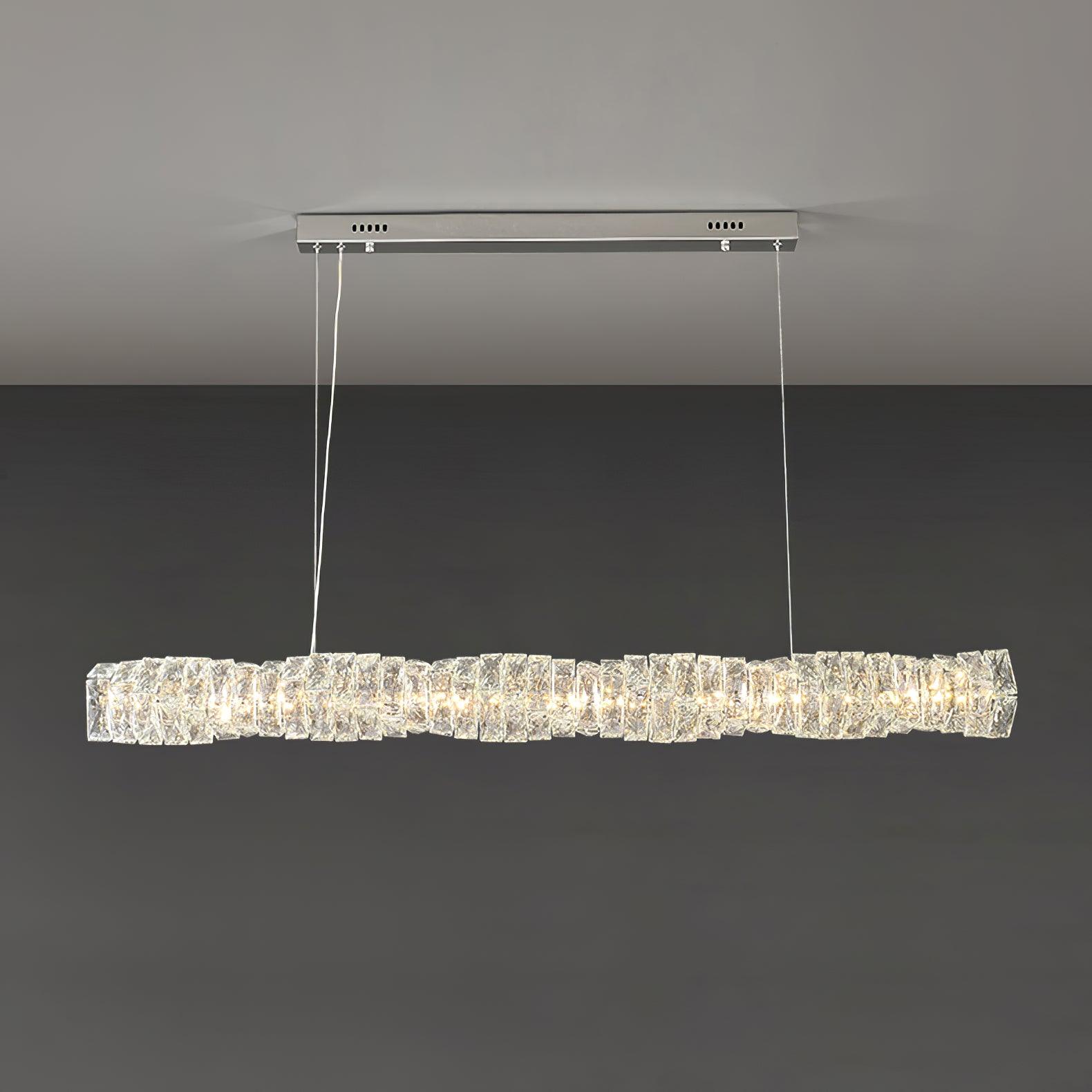 Long Crystal Pendant Lamp - Letslighting