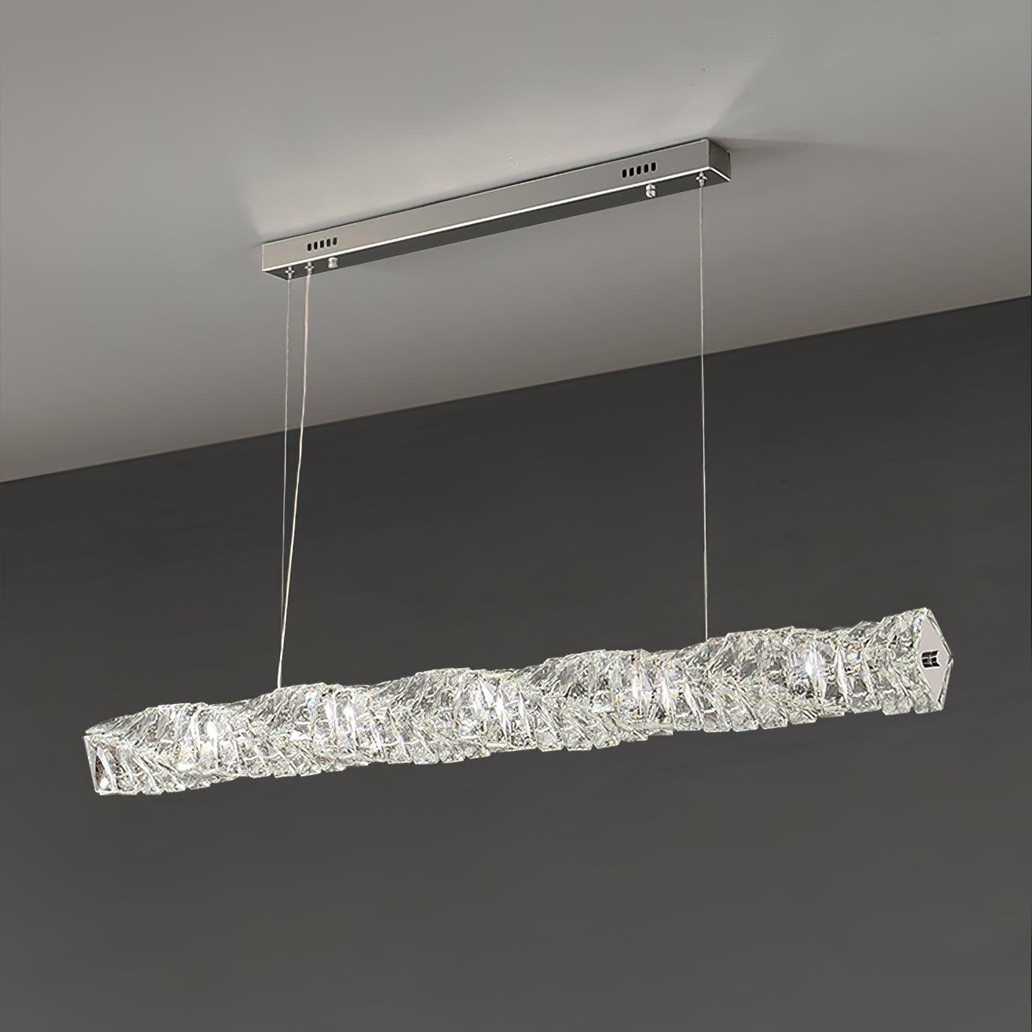 Long Crystal Pendant Lamp - Letslighting