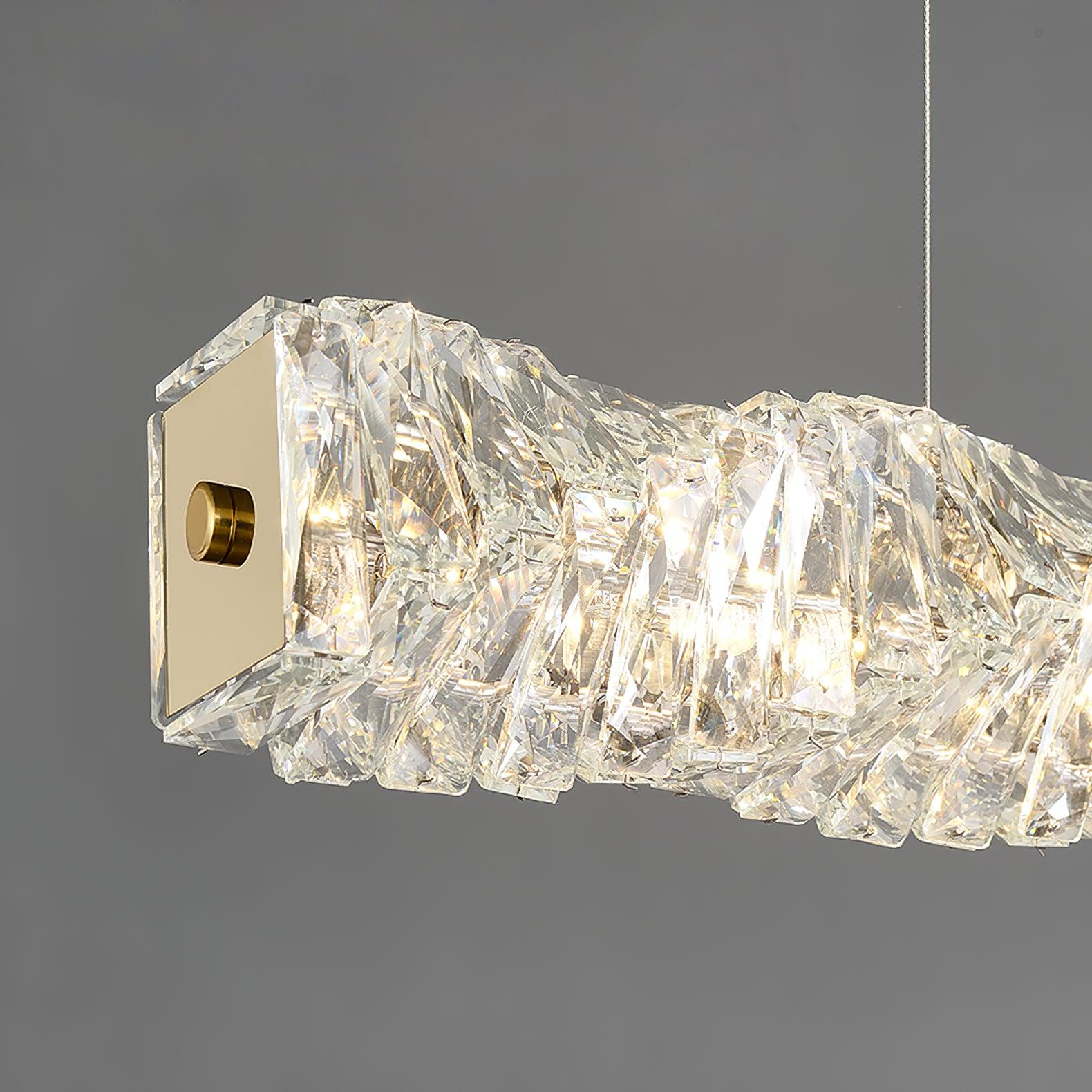 Long Crystal Pendant Lamp - Letslighting