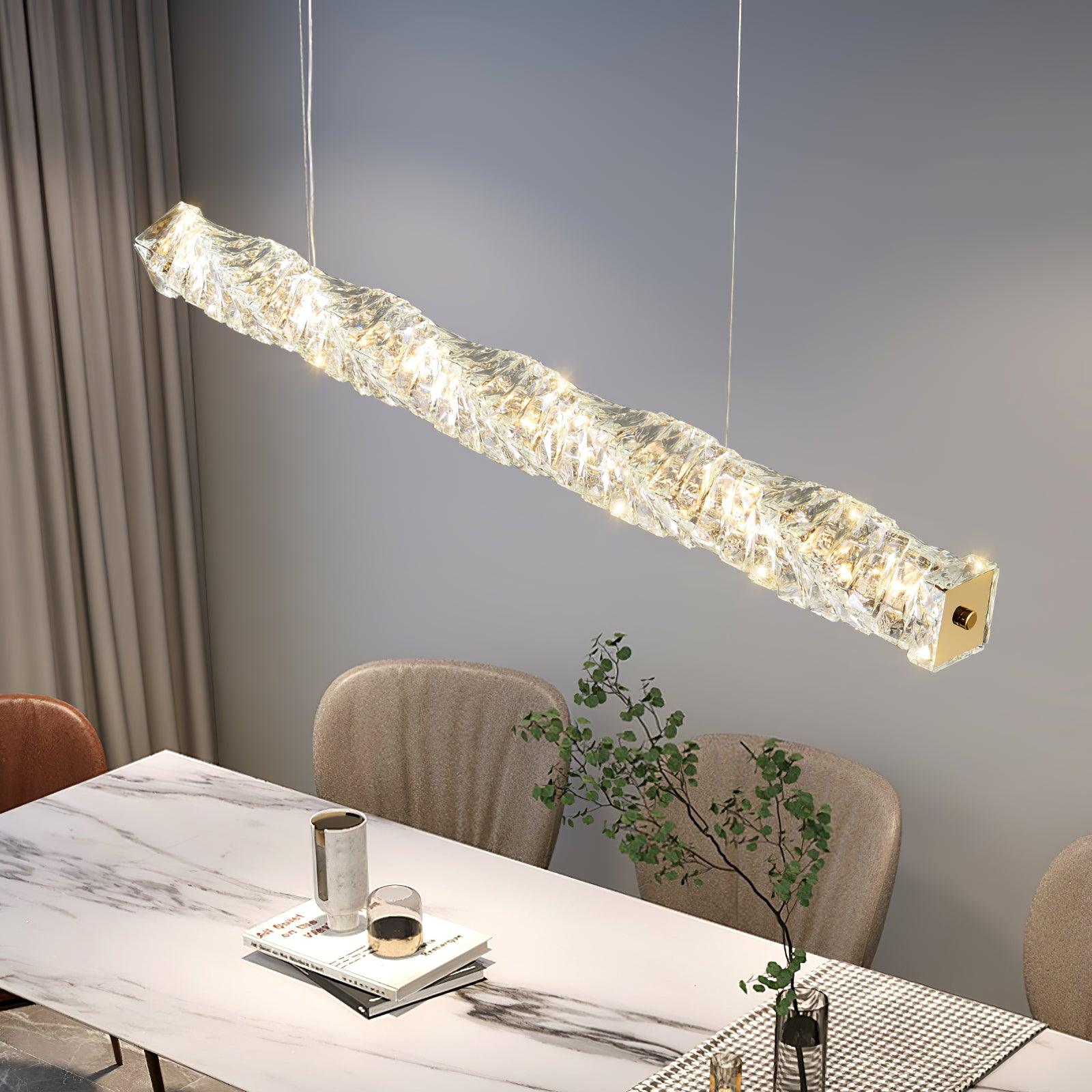 Long Crystal Pendant Lamp - Letslighting