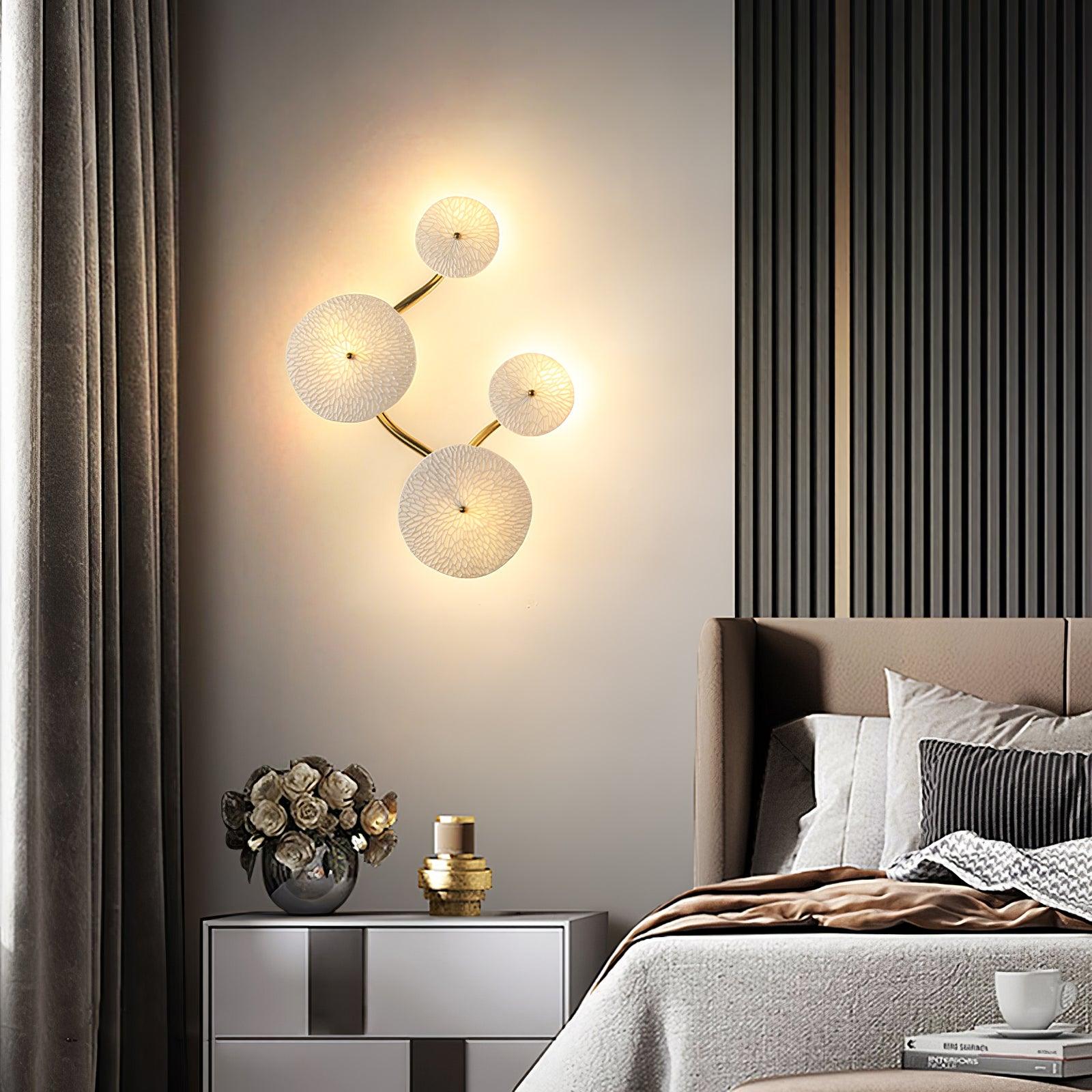 Olivia Lámpara de Pared con Pétalos de Loto
