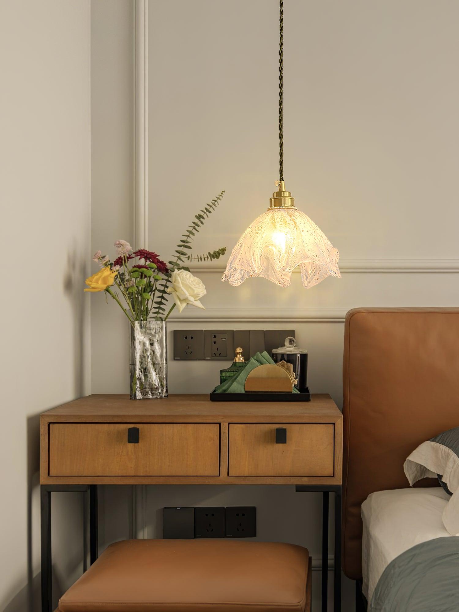 Lotus Crystal Small Pendant Light - Letslighting