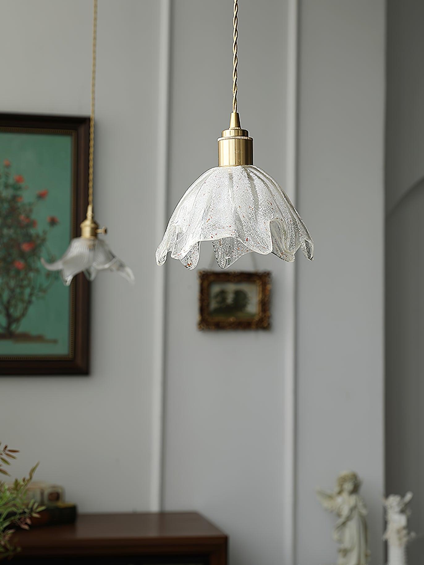 Lotus Crystal Small Pendant Light - Letslighting