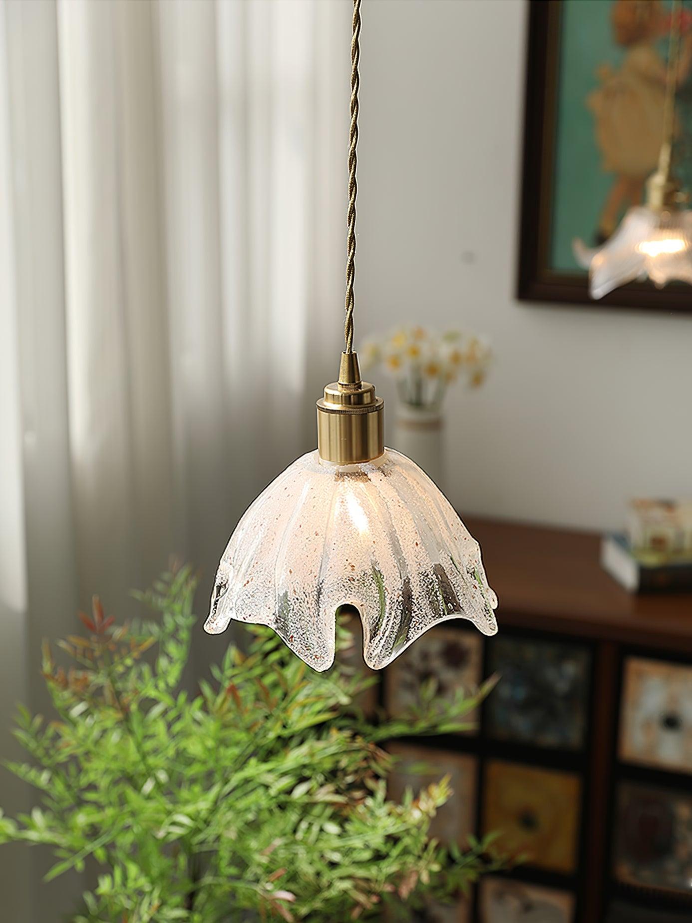 Lotus Crystal Small Pendant Light - Letslighting