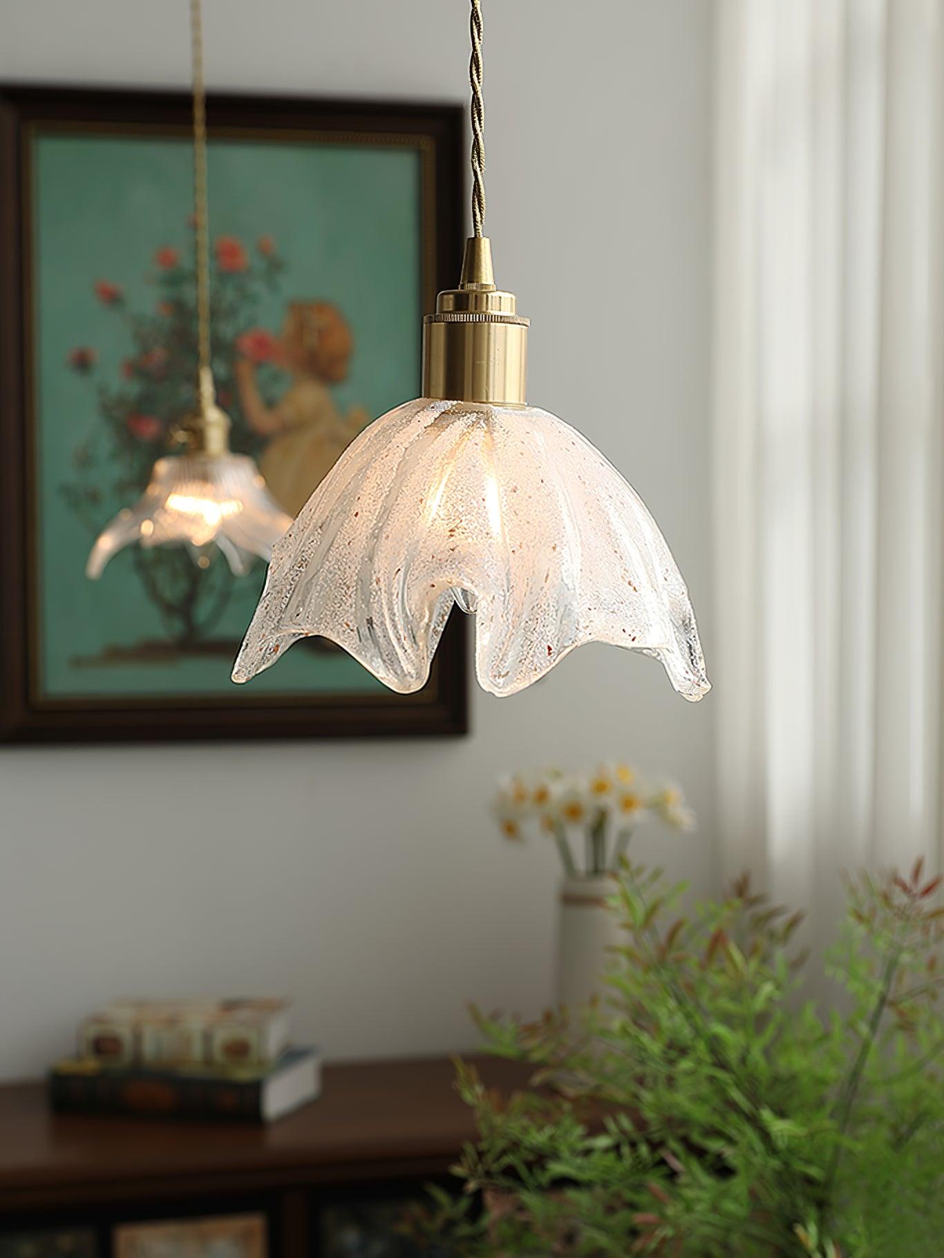 Lotus Crystal Small Pendant Light - Letslighting