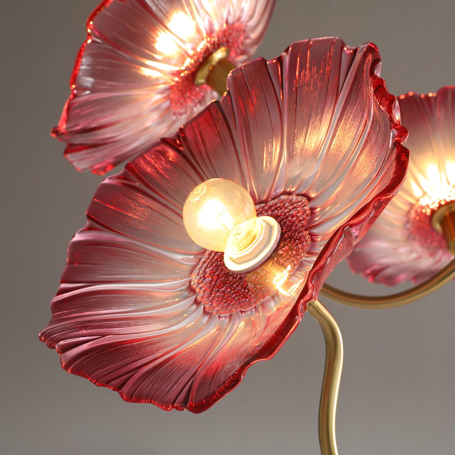 Lotus Leaf Glass Chandelier - Letslighting