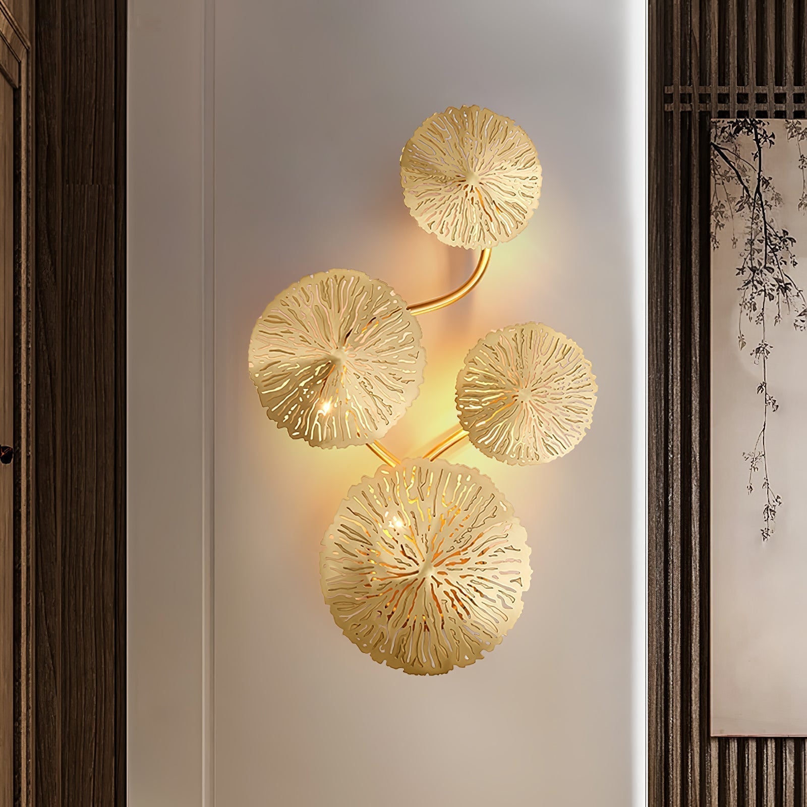 Lotus Leaf Wall Sconce - Letslighting