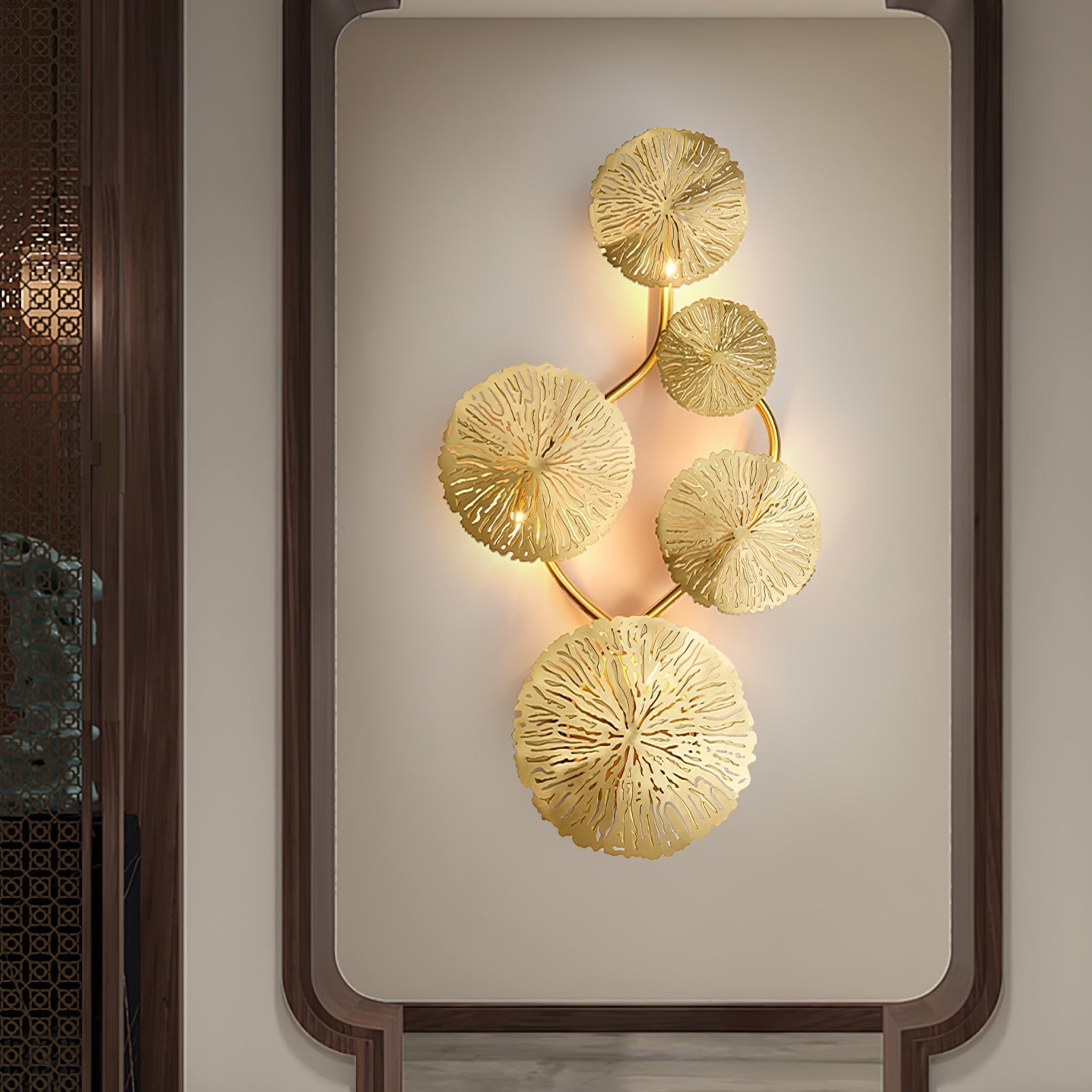 Lotus Leaf Wall Sconce - Letslighting