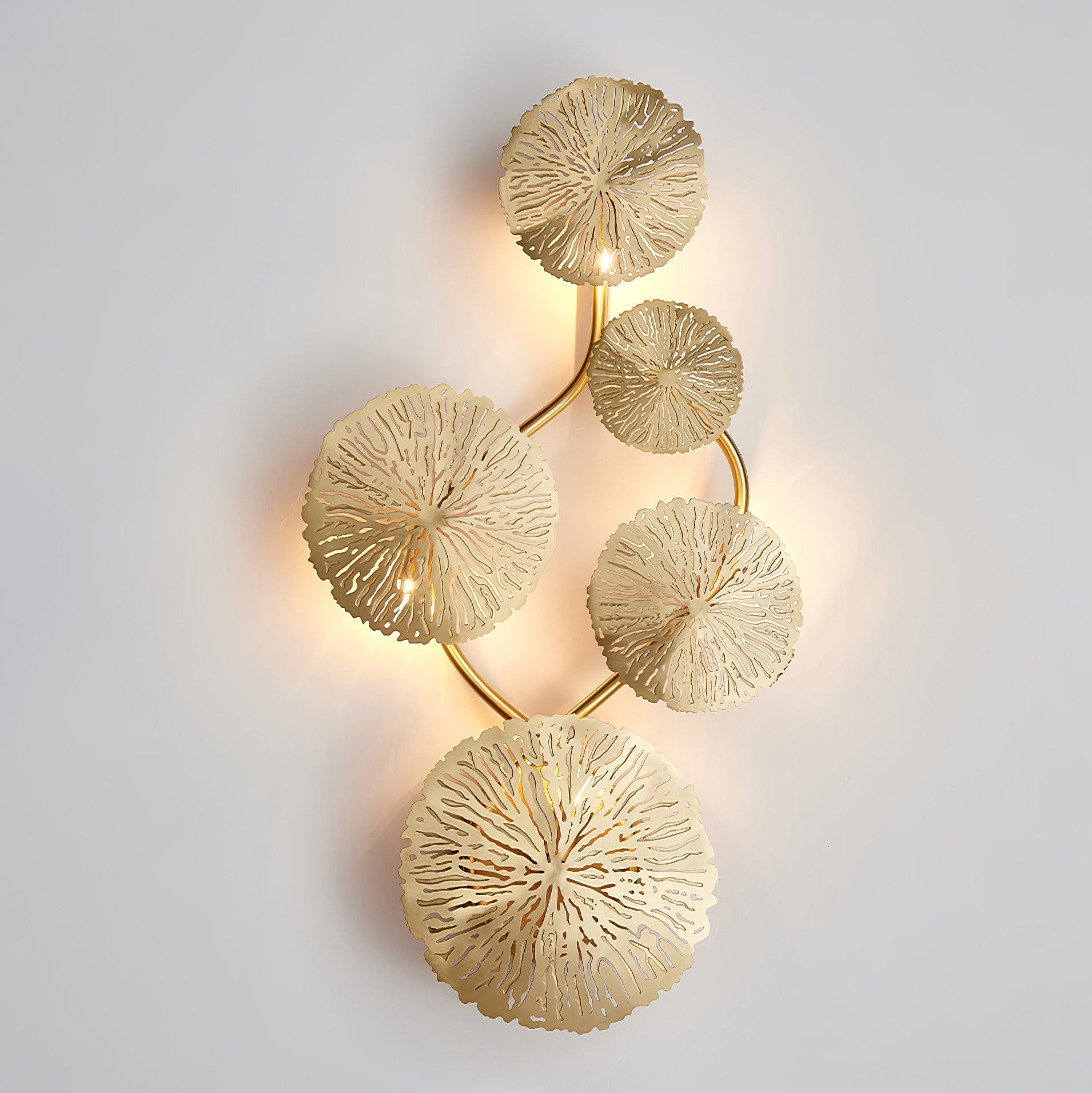 Lotus Leaf Wall Sconce - Letslighting