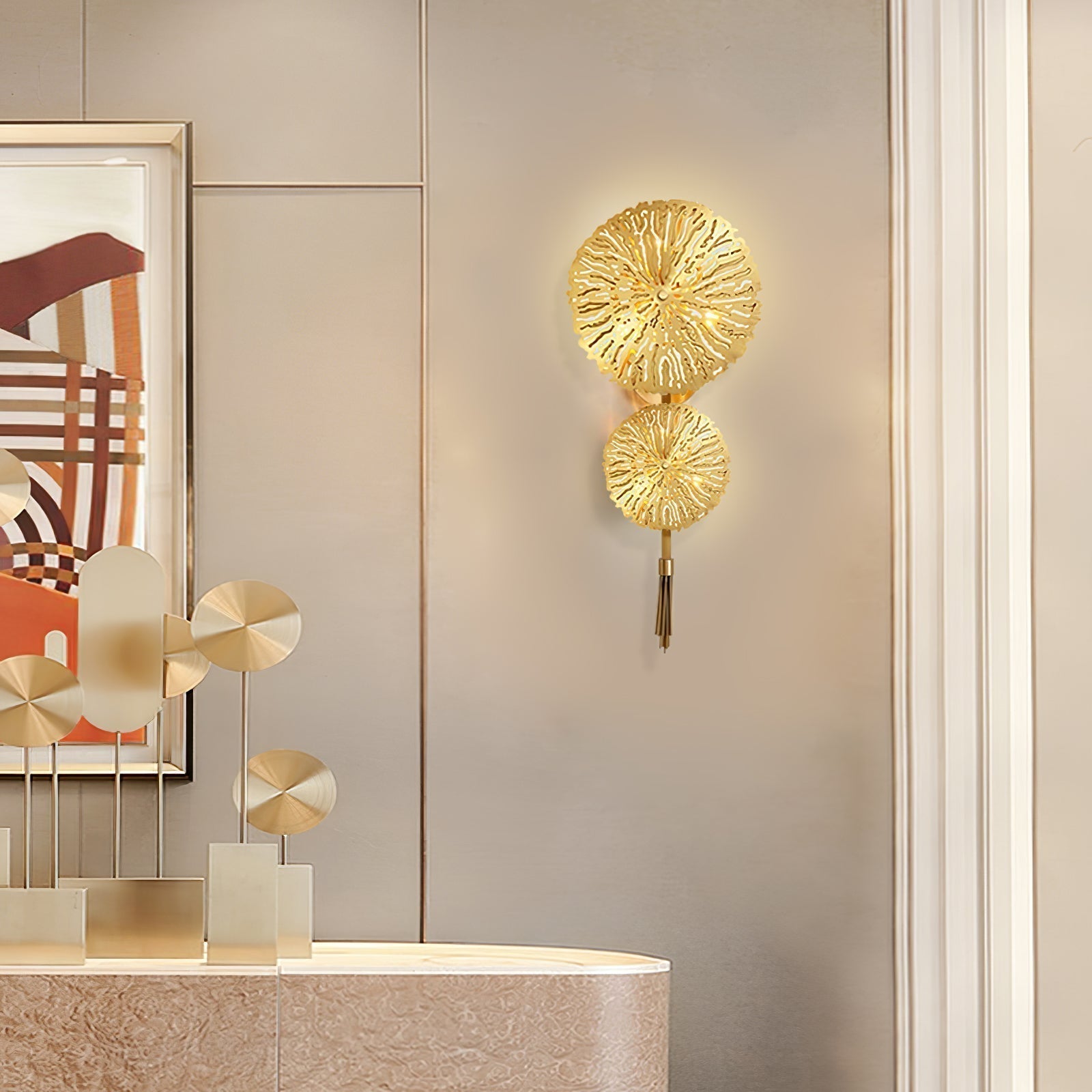Lotus Leaf Wall Sconce - Letslighting