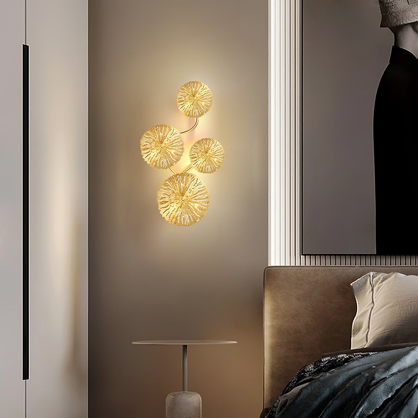 Lotus Leaf Wall Sconce - Letslighting