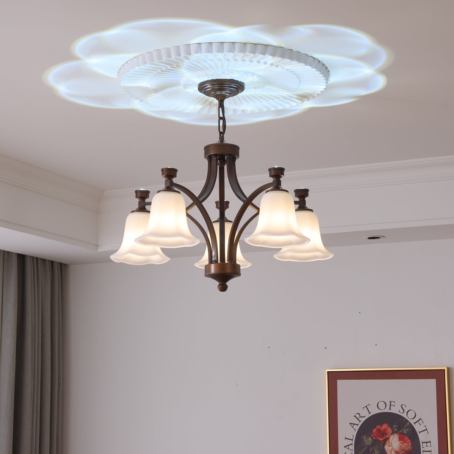 Lucian Bell Chandelier - Letslighting