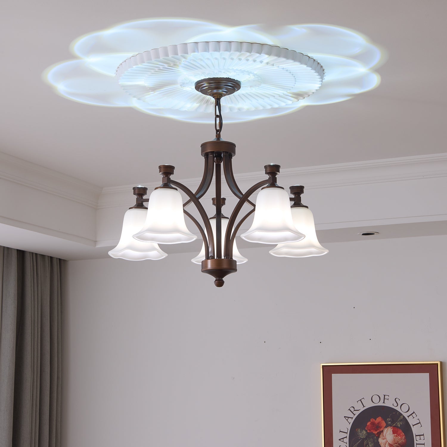 Lucian Bell Chandelier - Letslighting