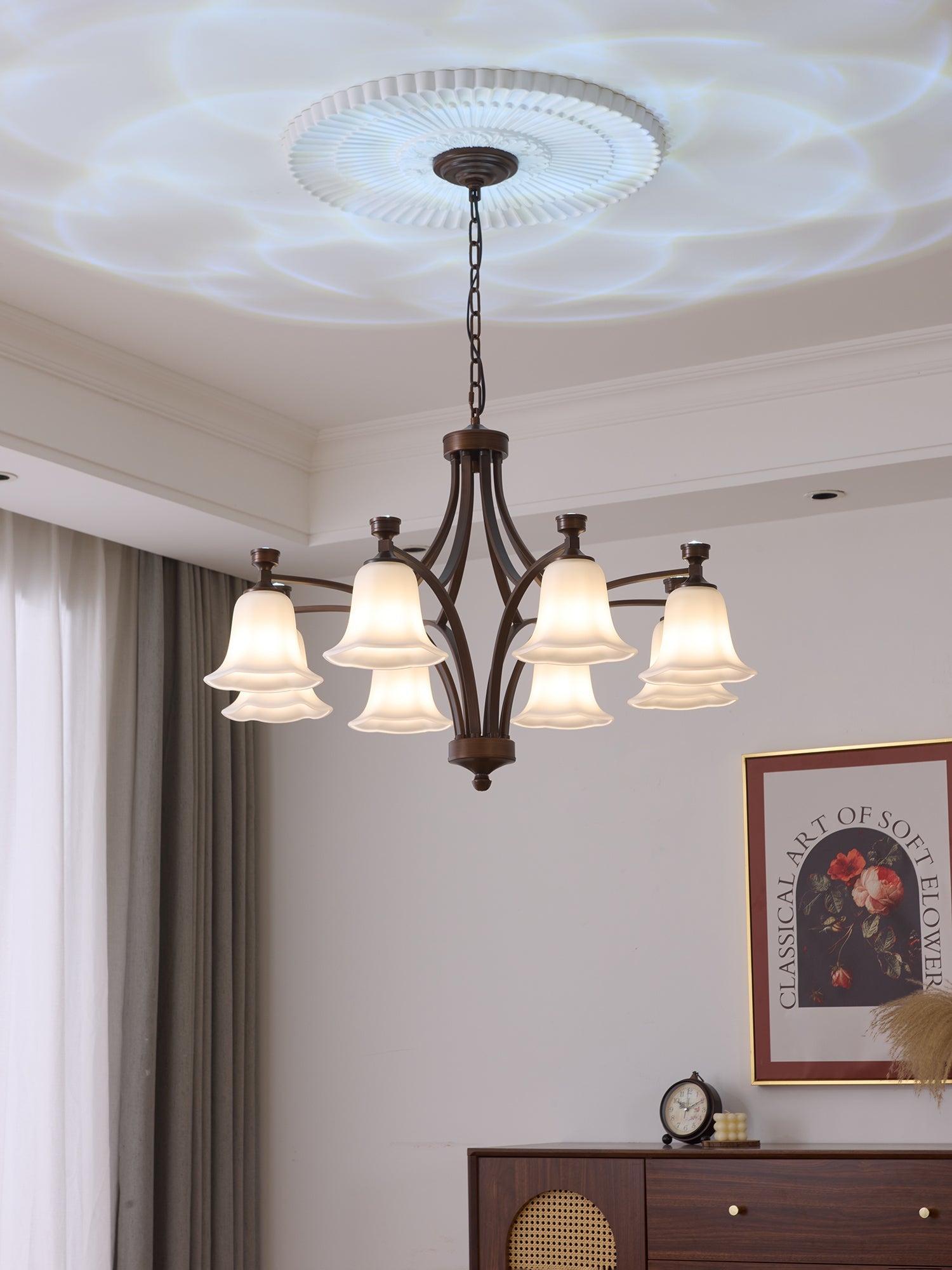 Lucian Bell Chandelier - Letslighting