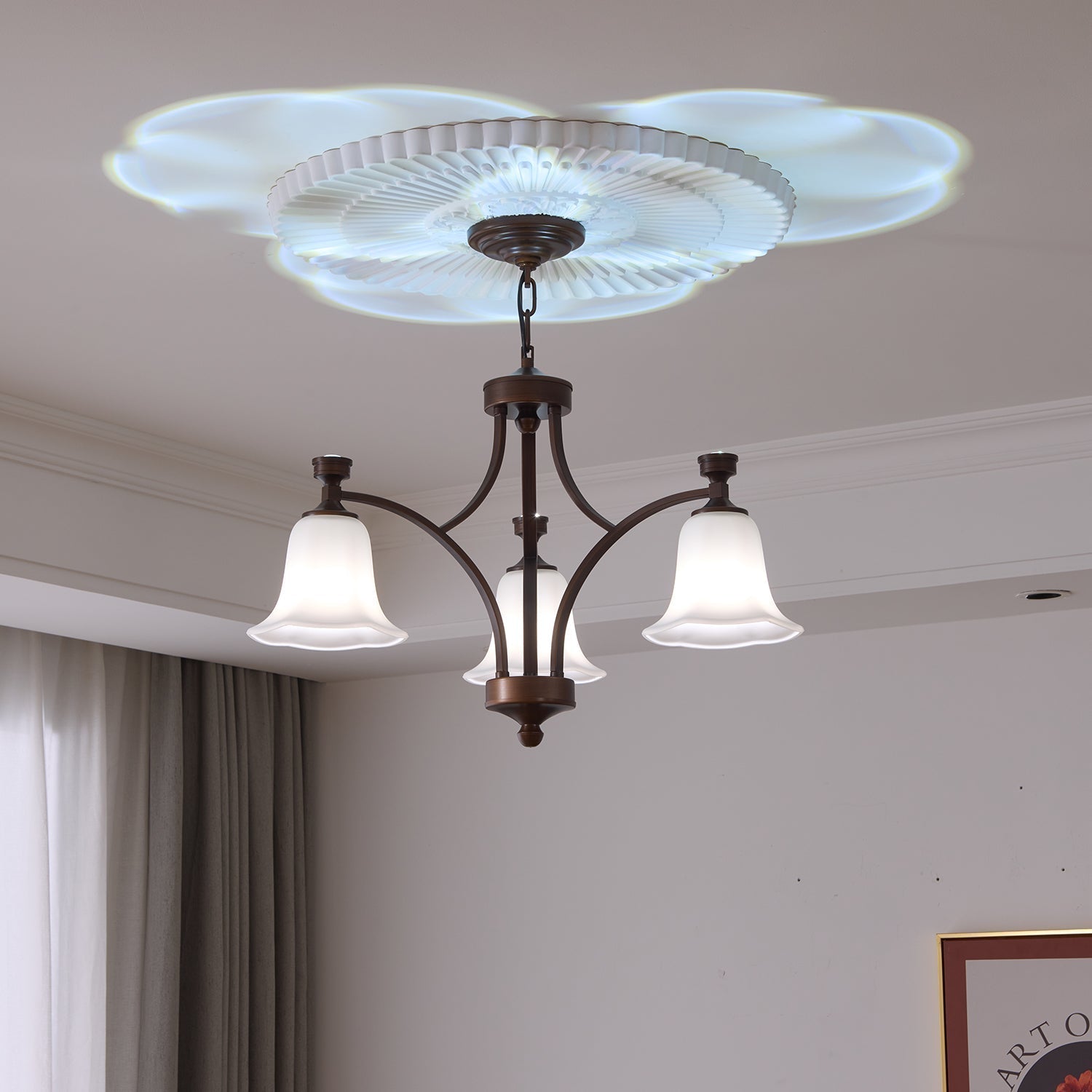 Lucian Bell Chandelier - Letslighting