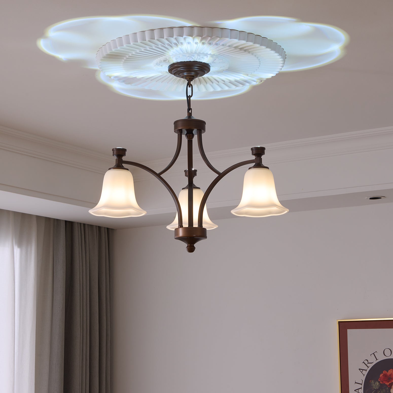 Lucian Bell Chandelier - Letslighting