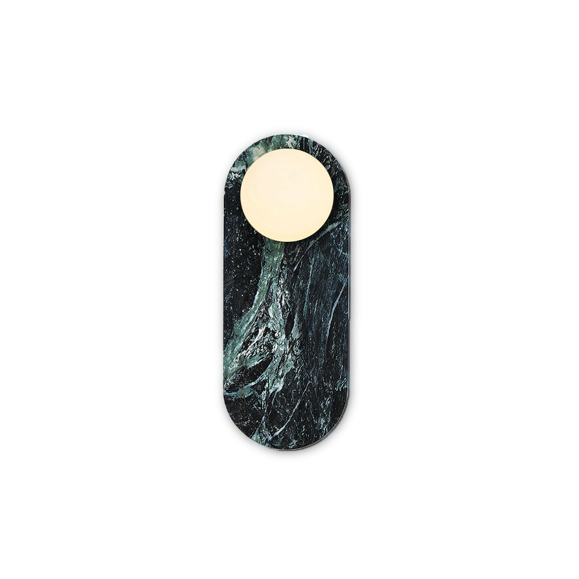 Avi Lámpara de Pared Ovalada de Mármol
