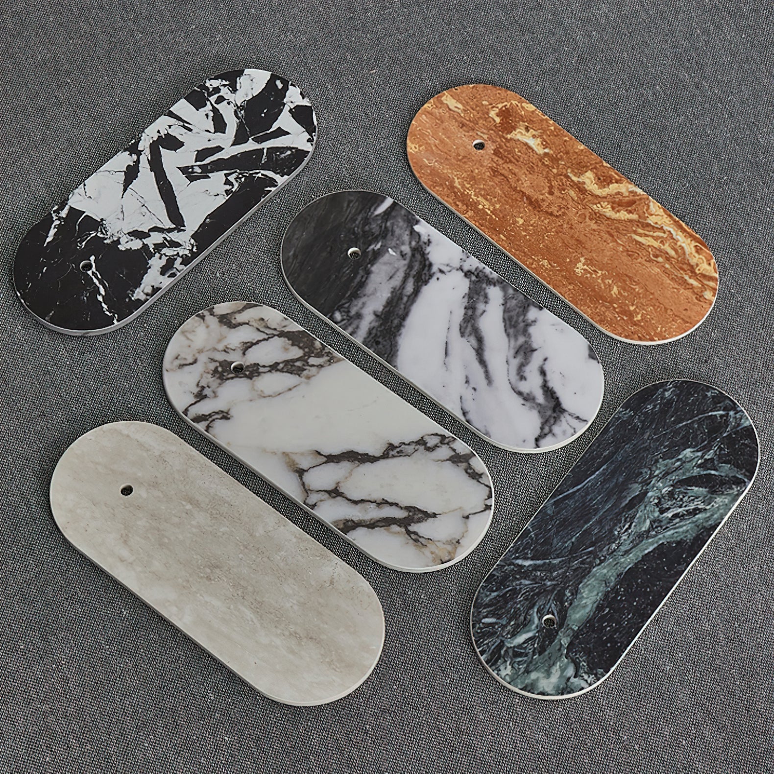 Lucie Premium Nordic Oval Marble Glass Wall Lamp - Lamp Copper