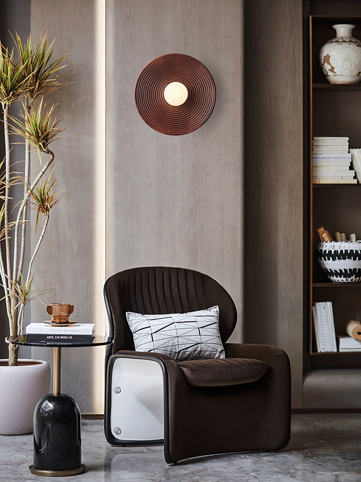 Lumina Contour Wooden Sconce - Letslighting