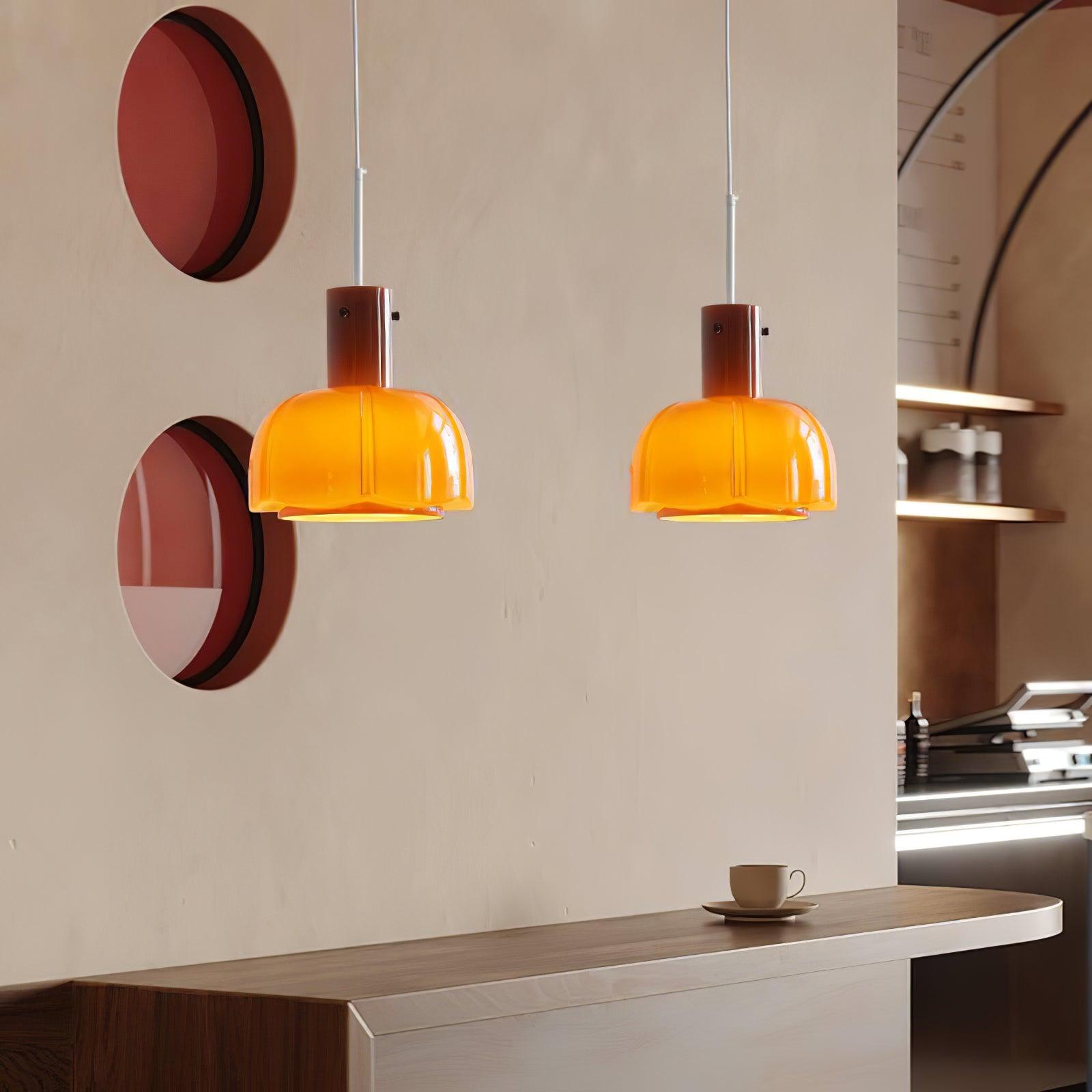 Lumina Petal Glass Pendant Light - Letslighting