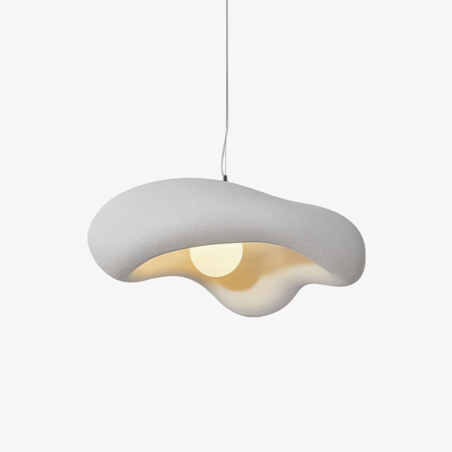 Avi Lámpara Colgante para Sala de Estar Estilo Wabi Sabi Natural