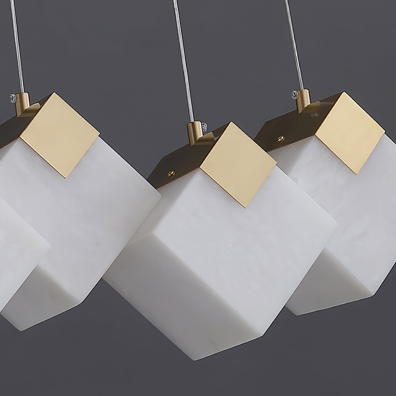 Vevariel Linear Alabaster Pendant Light - Letslighting