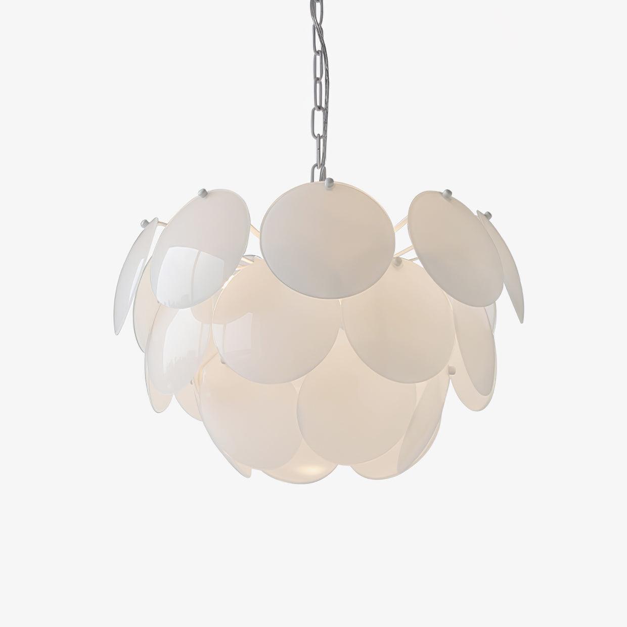 Sophia Minimalist Glass Chandelier - Letslighting