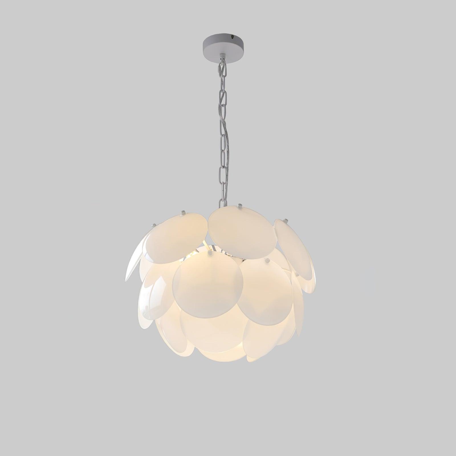 Sophia Minimalist Glass Chandelier - Letslighting