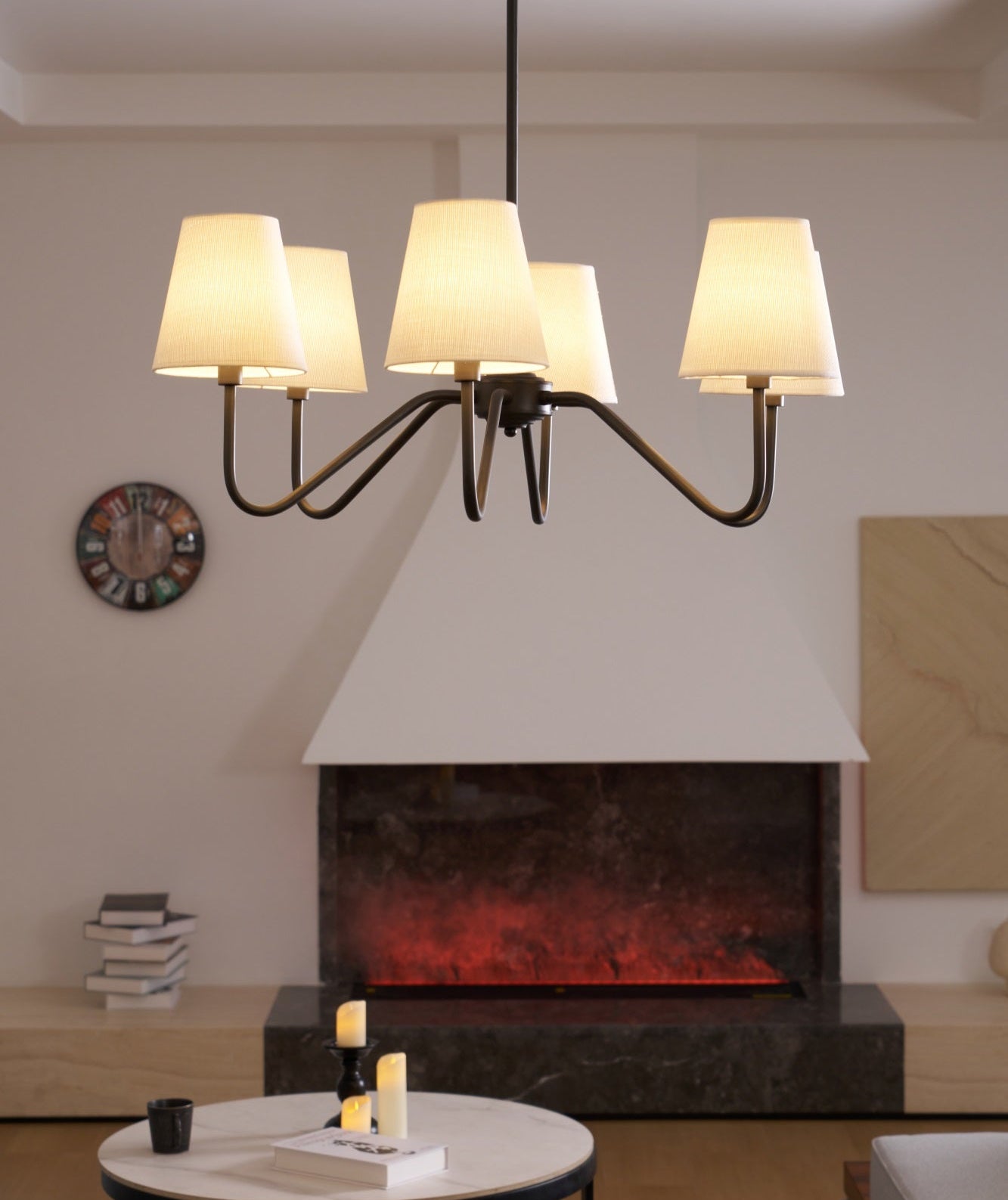 Lumos Black Chandelier - Letslighting