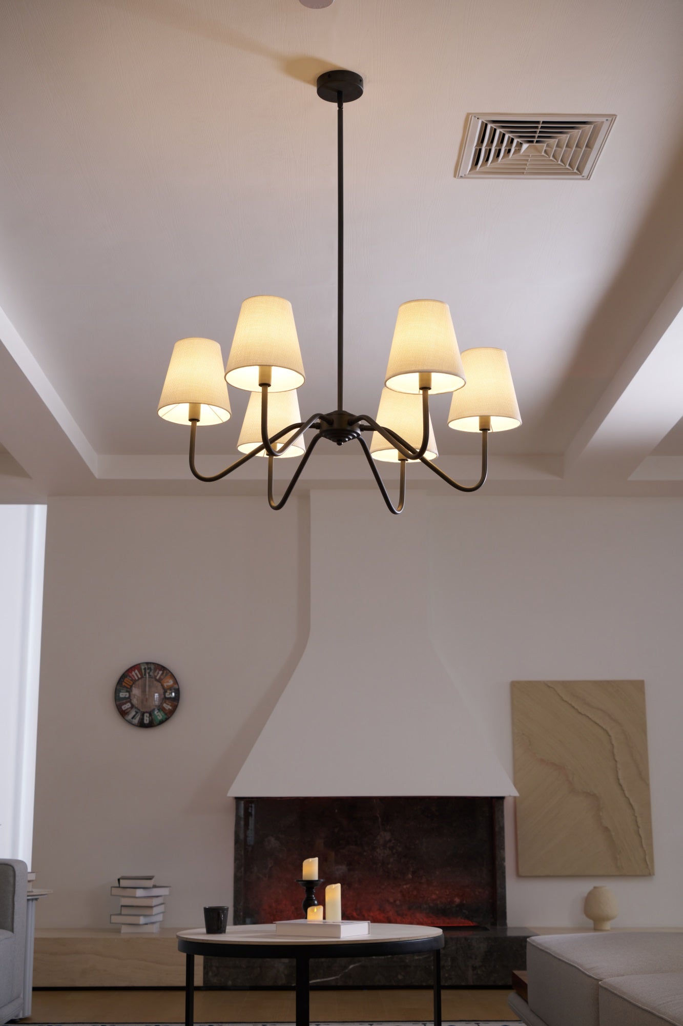 Lumos Black Chandelier - Letslighting