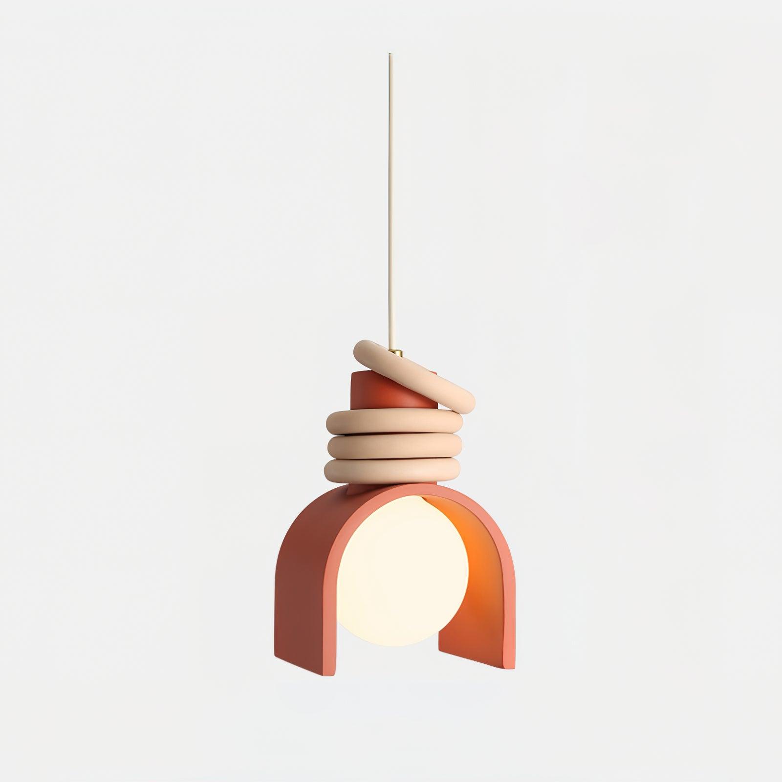 Pendant Light With Glass Globe Warms Dining Rooms Artistic - Letslighting