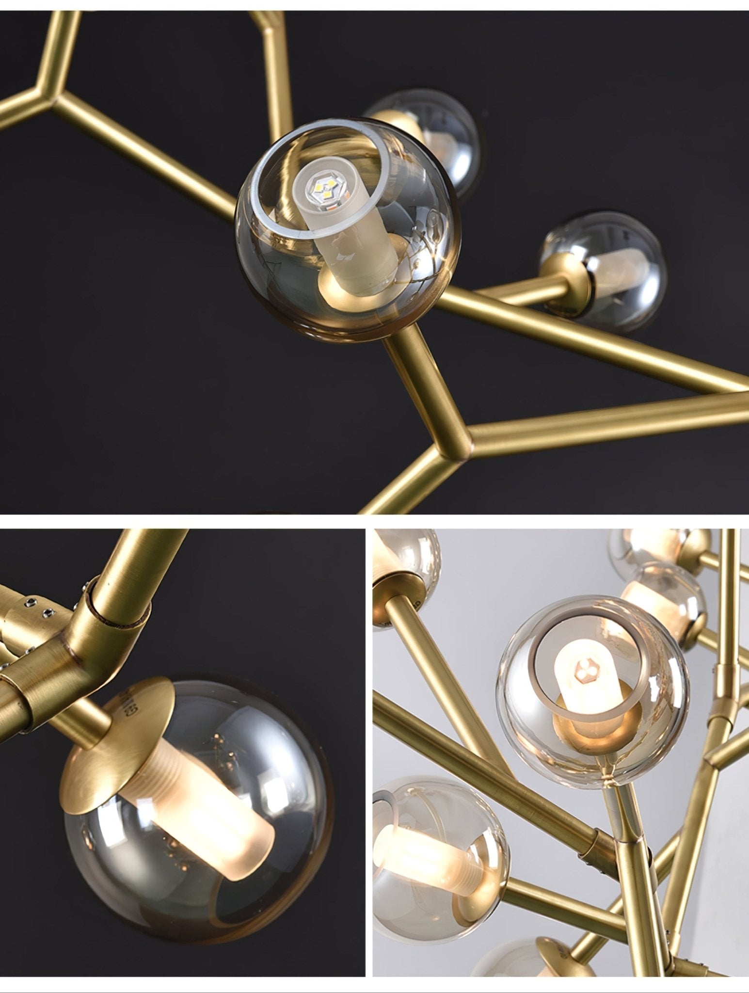 Colton Luxury Metal Chandelier - Letslighting