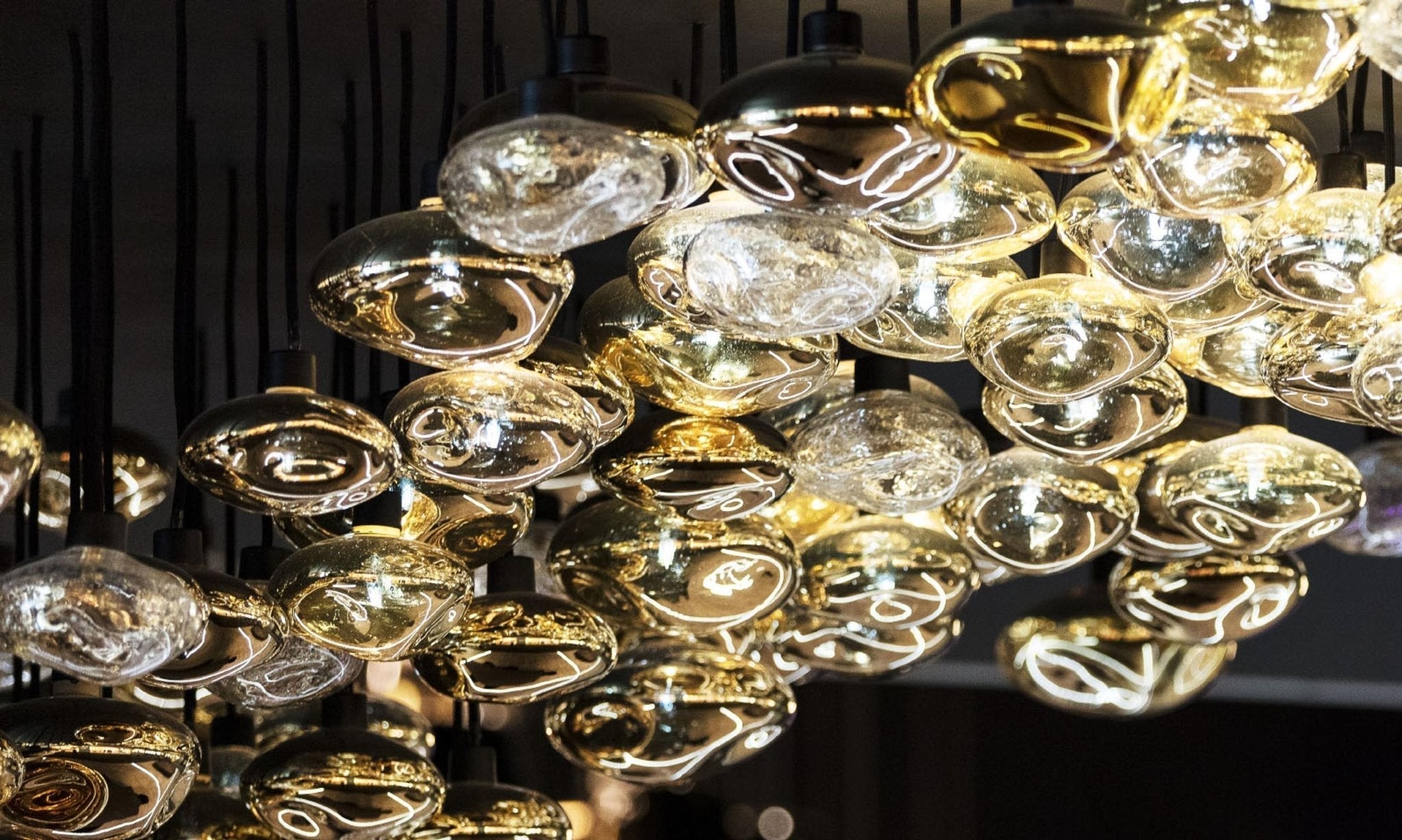 Elmarel Flowing Crystal Dining Chandelier - Letslighting