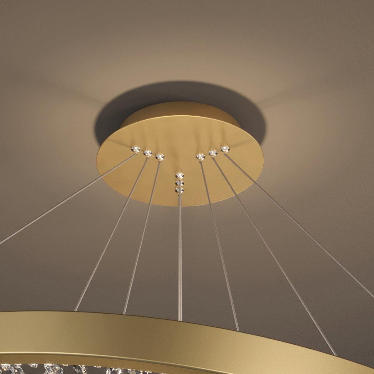 Luxury Circle Crystal Chandelier - Letslighting