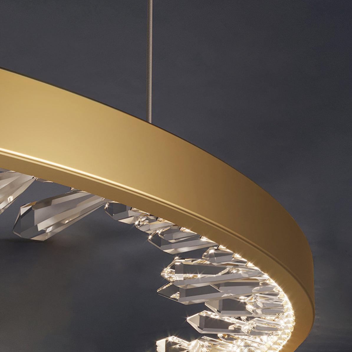 Luxury Circle Crystal Chandelier - Letslighting