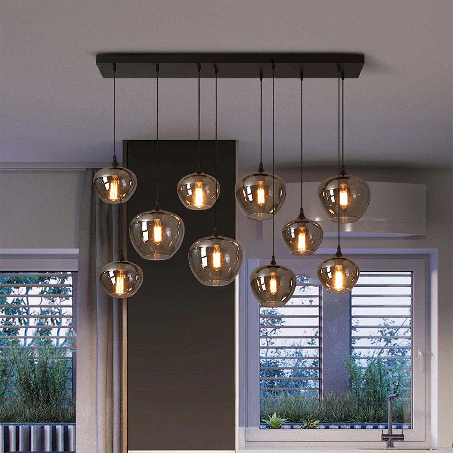 Bottle Glass Pendant Light - Letslighting