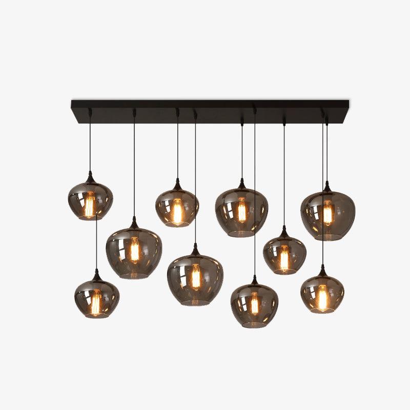 Bottle Glass Pendant Light - Letslighting