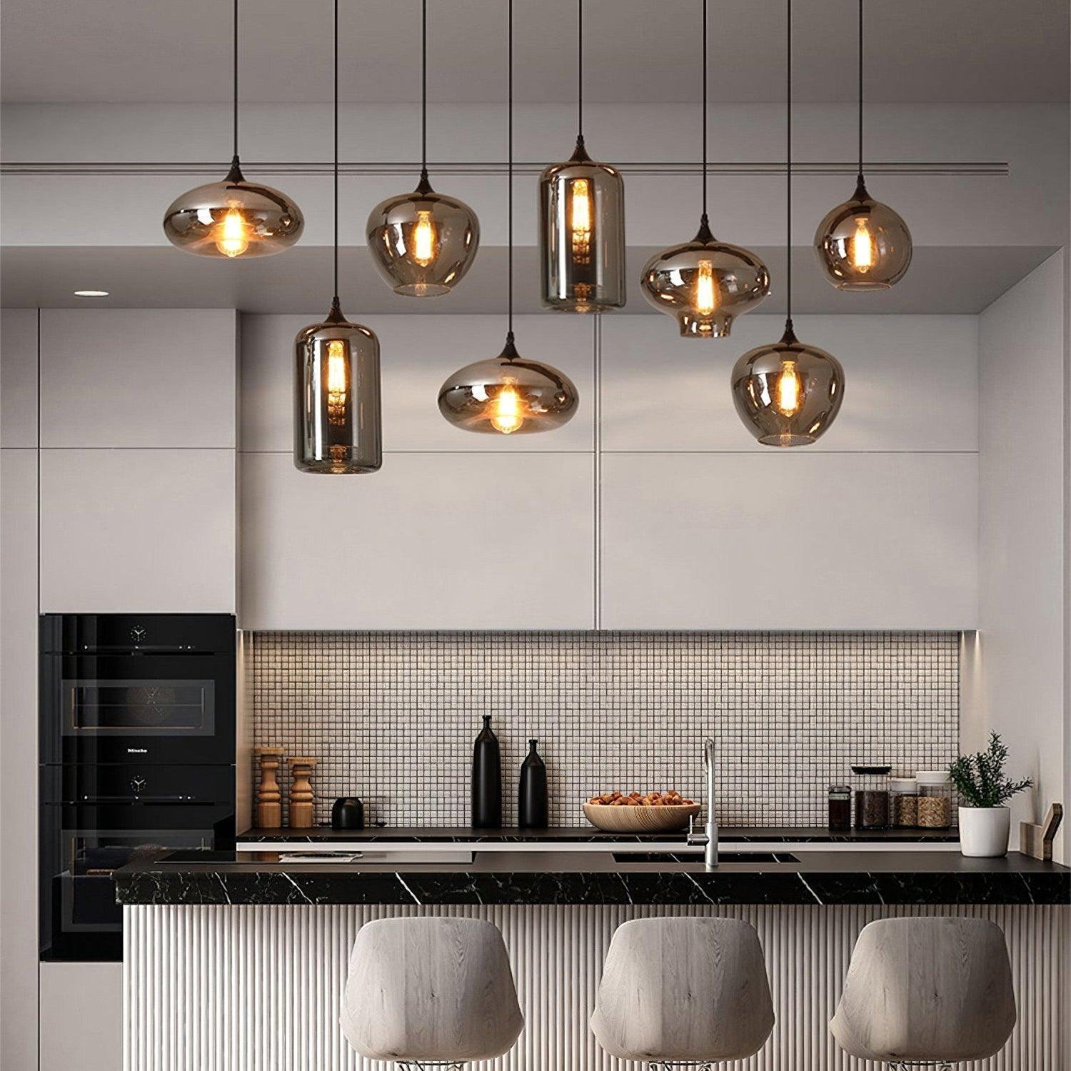 Bottle Pendant Light - Letslighting