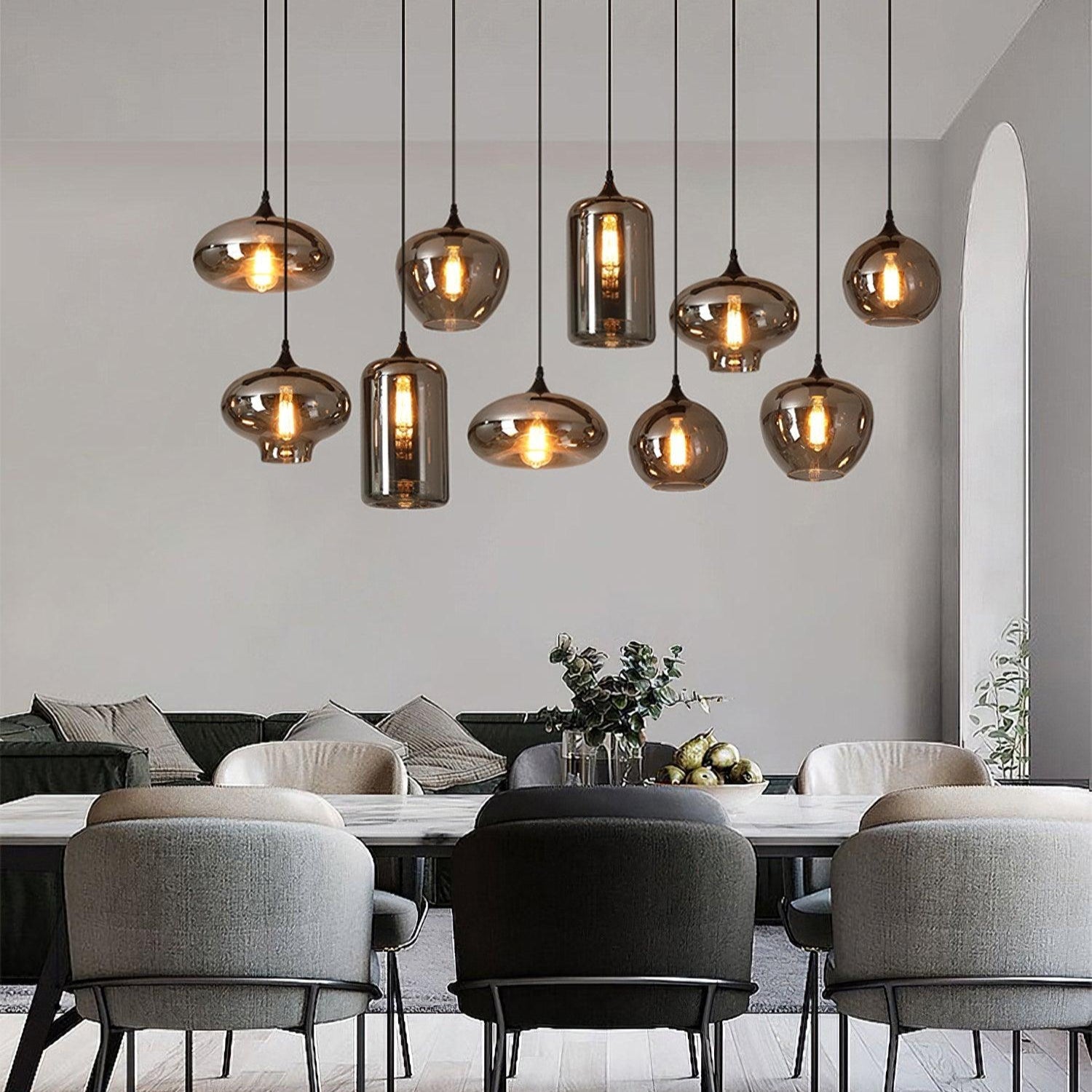 Bottle Glass Pendant Light - Letslighting