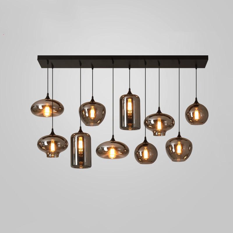 Bottle Glass Pendant Light - Letslighting