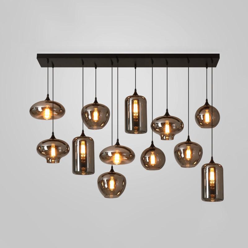 Bottle Glass Pendant Light - Letslighting