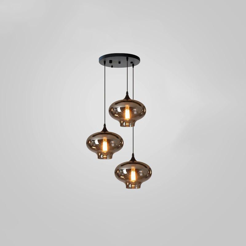 Bottle Glass Pendant Light - Letslighting