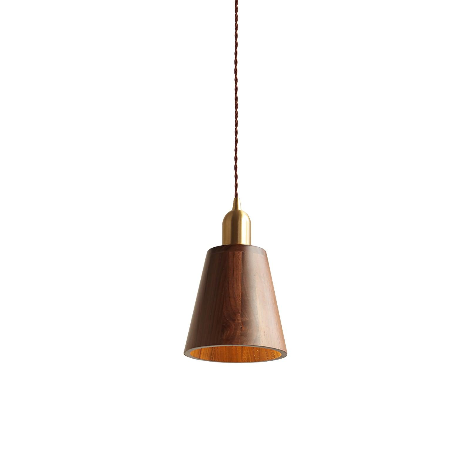 Lyfa Walnut Pendant Light - Letslighting