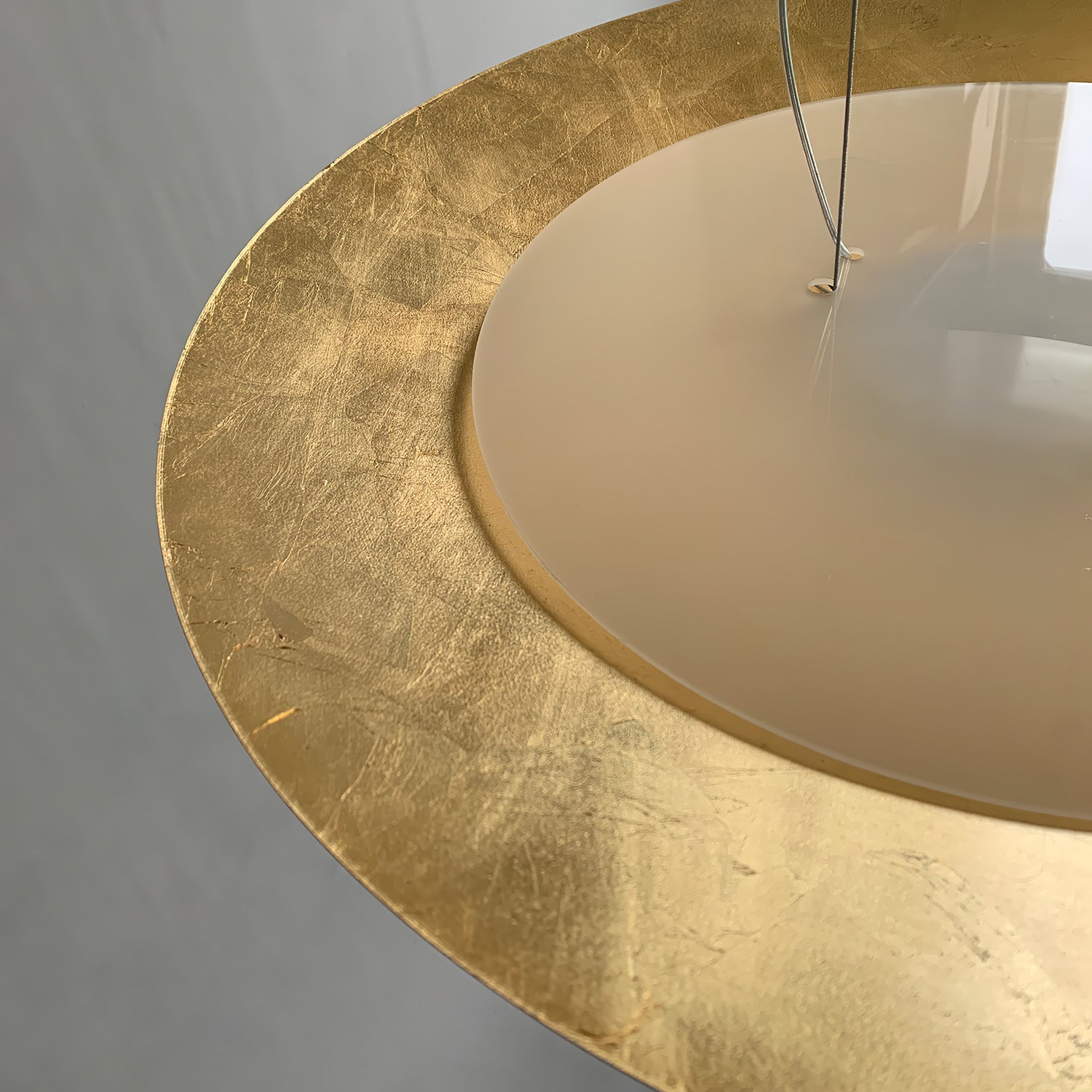 Zathaara Layered Gold Foil Pendant Light - Letslighting