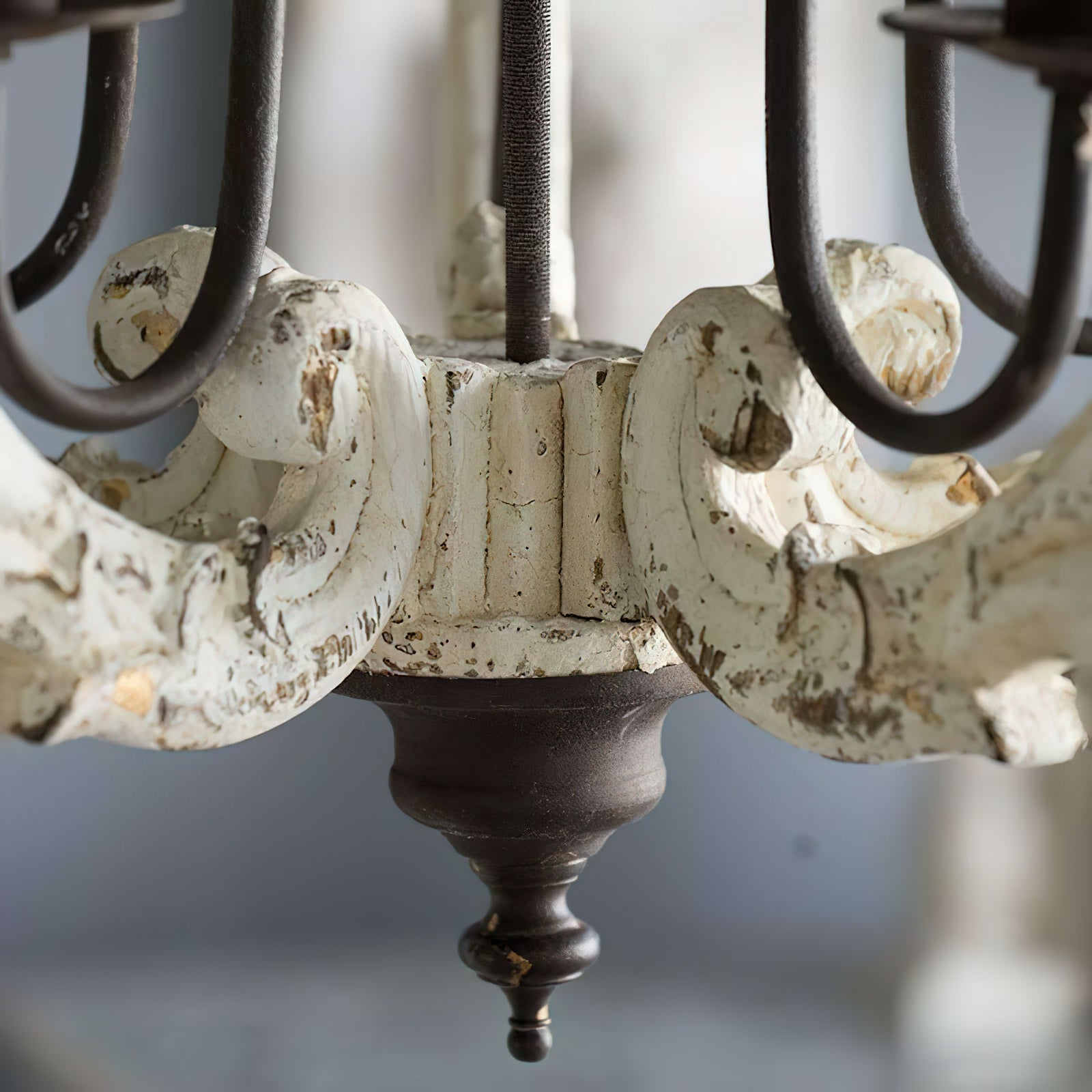 Vathais Vintage Industrial Wood Metal Pendant Lamp - Lamp Copper