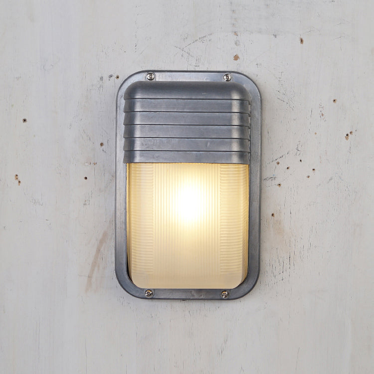 Olcarila Vintage Outdoor Metal Glass Sconce Wall Lamp - Lamp Copper