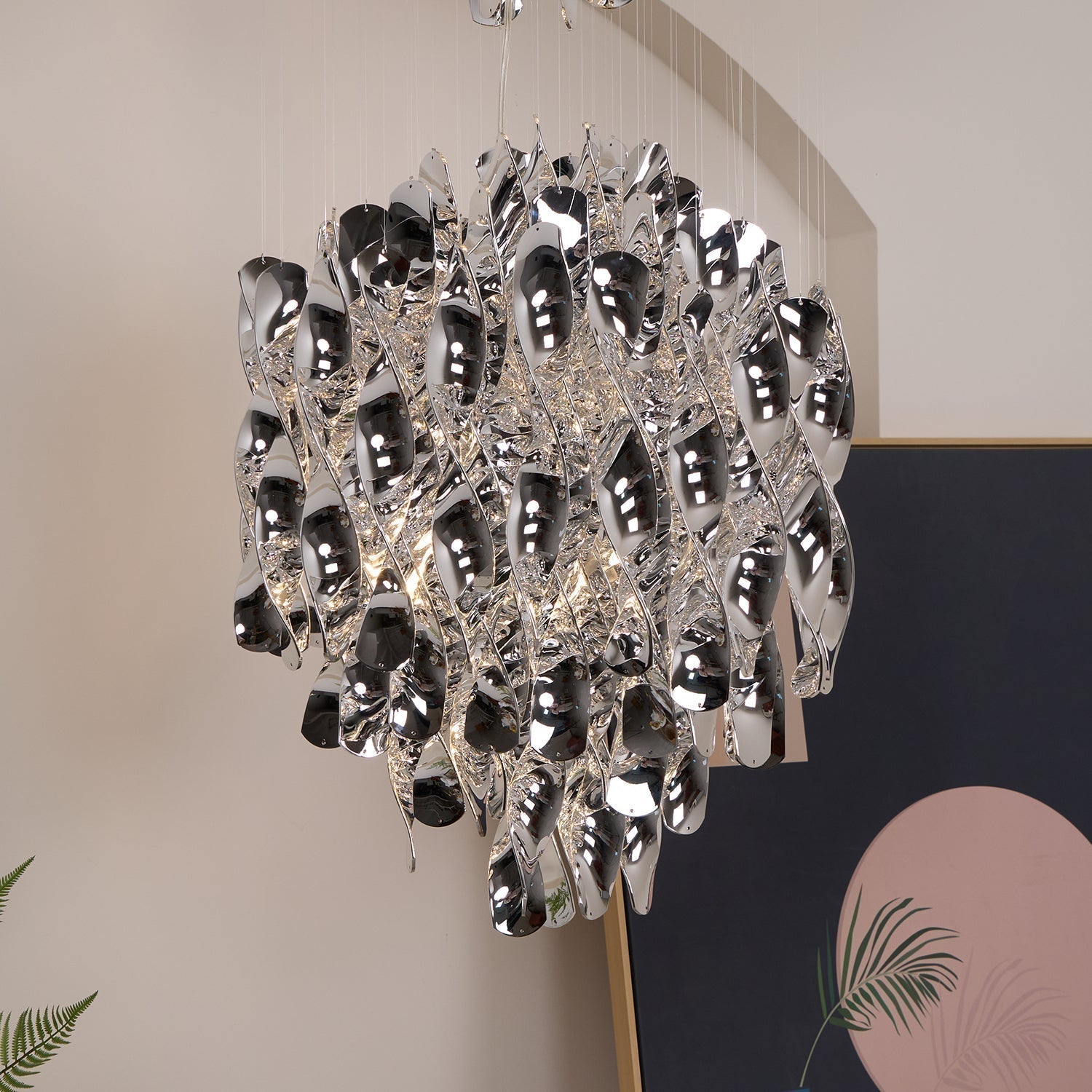 Isoran Luxe Acrylic Chandelier - Letslighting