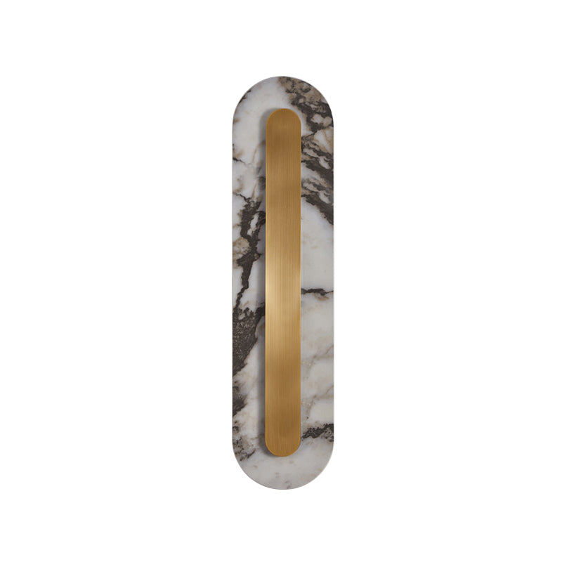Marmo Modern Minimalist Metal Marble Wall Lamp - Lamp Copper