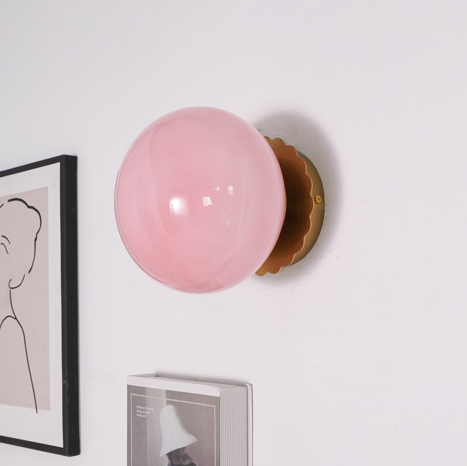 Aria Lámpara de Pared Marshmallow